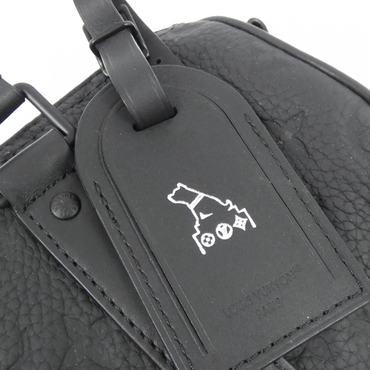 Louis Vuitton Taurillon Monogram Keepall Bandouliere 25 cm Boston — view 5