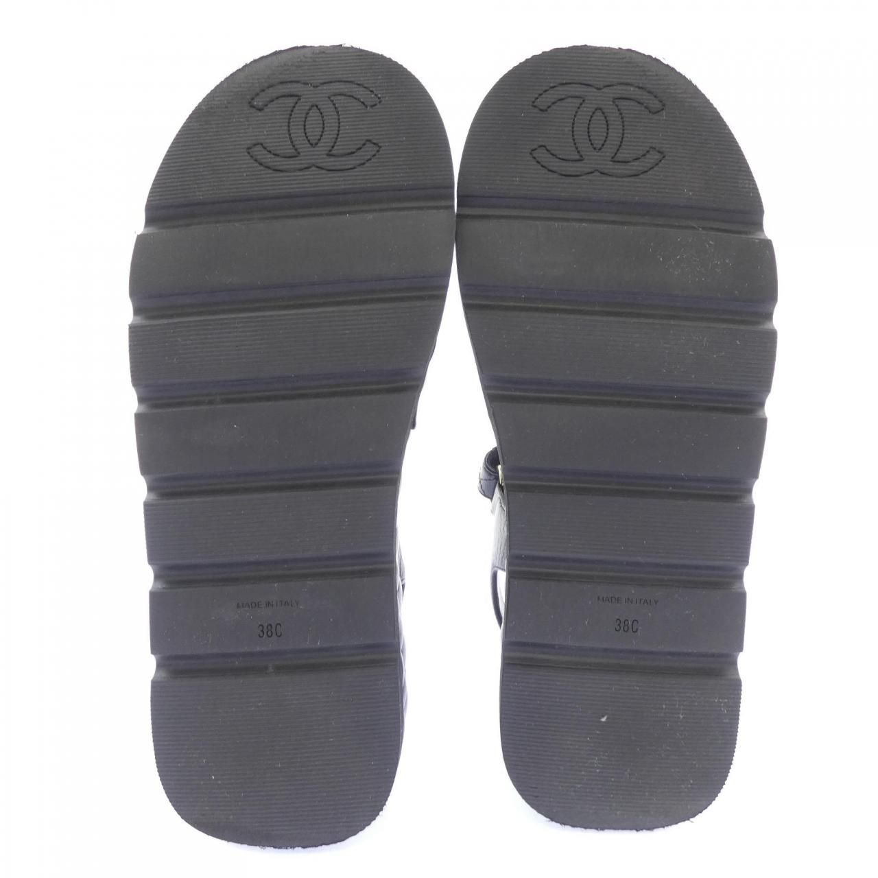 Chanel Sandals Black — view 4