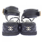 Chanel Sandals Black — view 5