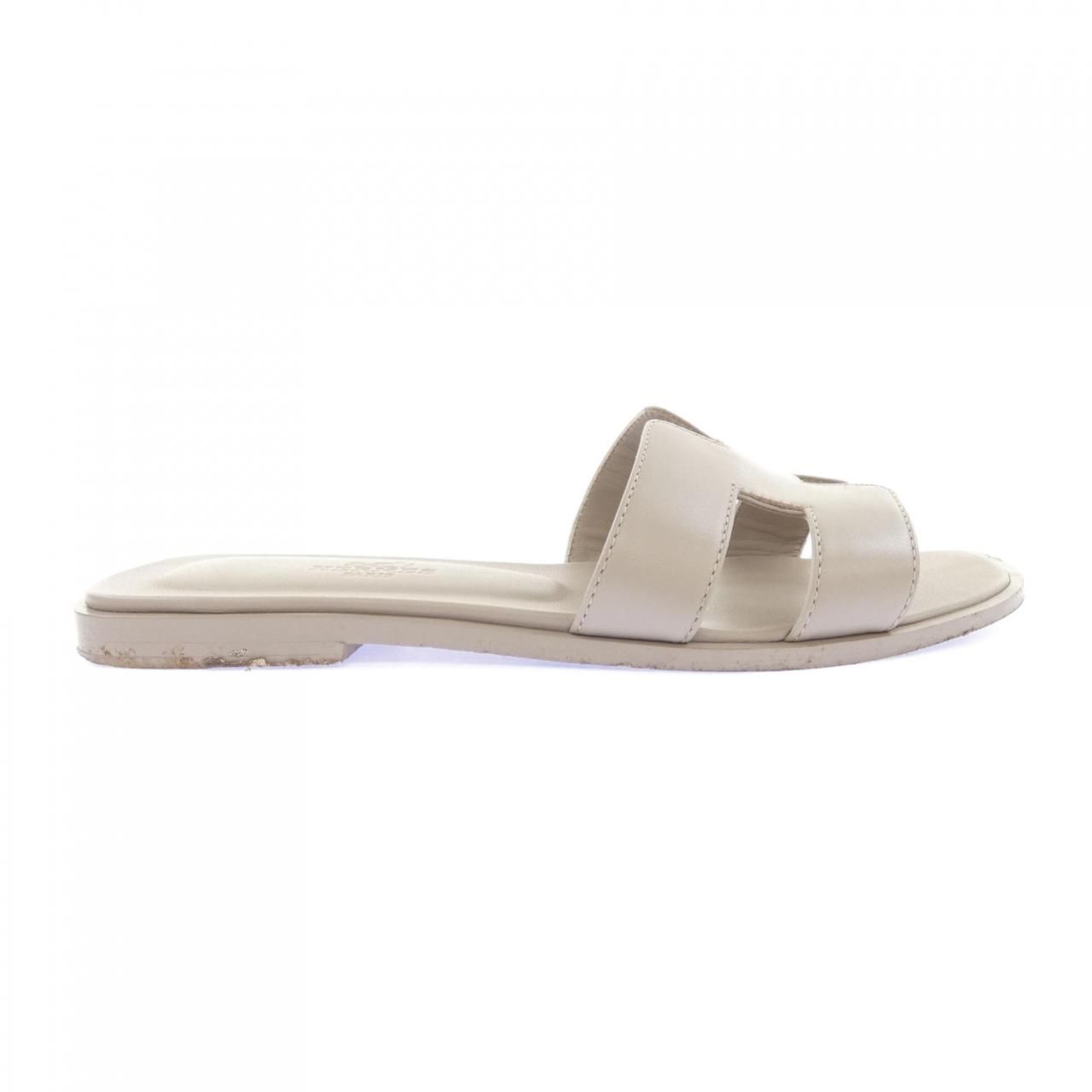 Hermes Oran Sandals Beige