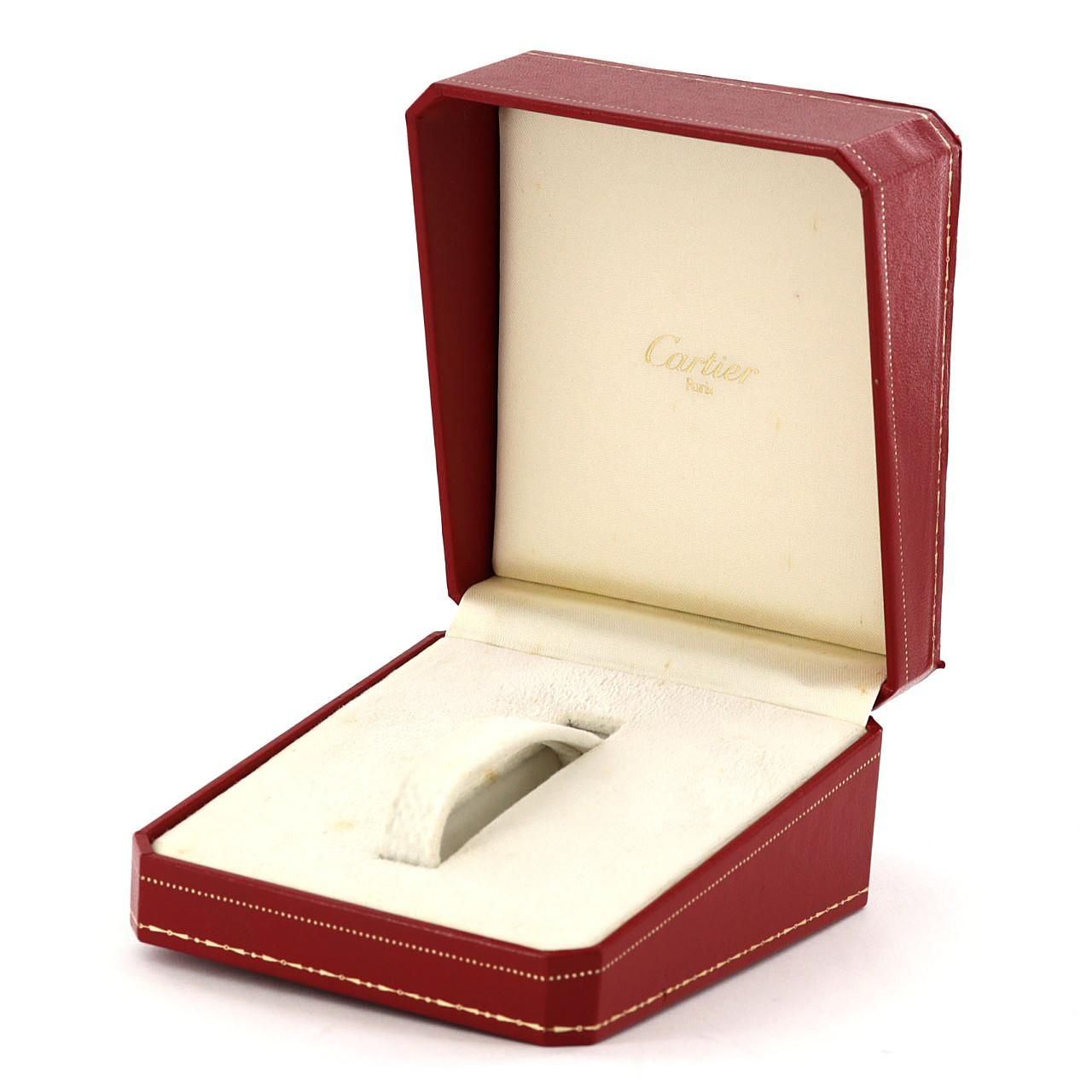 Cartier Tank Alonge WG Quartz Watch — view 9