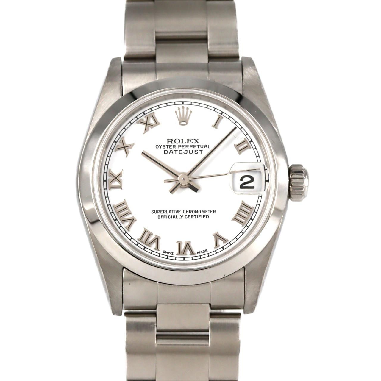 Rolex Datejust SS Automatic Winding Number Watch