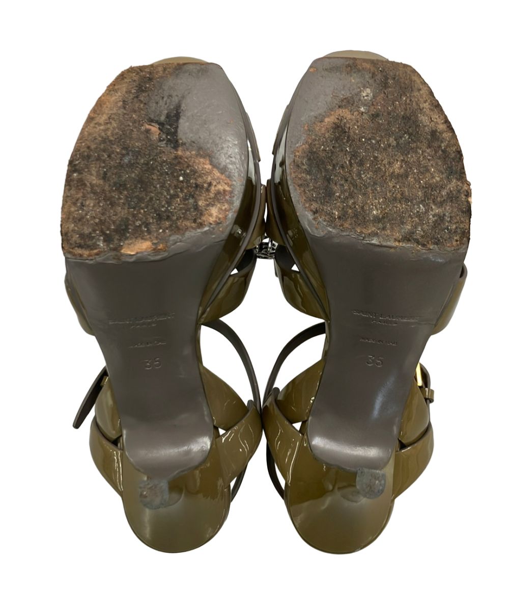 Saint Laurent Paris T-strap Sandals High Heels — view 5