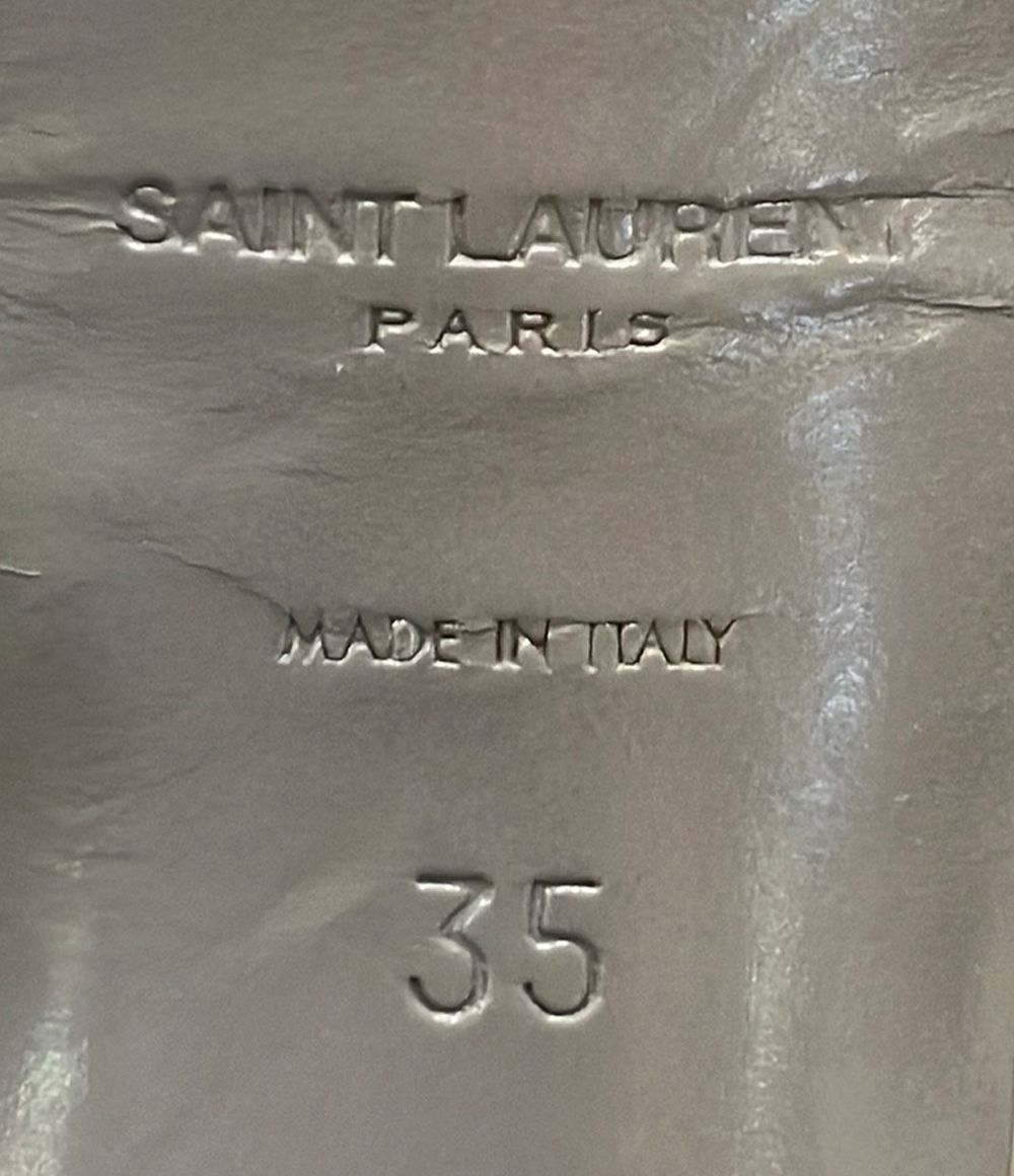 Saint Laurent Paris T-strap Sandals High Heels — view 4