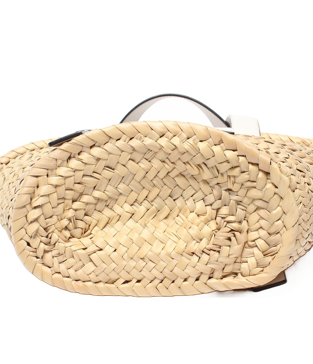 Loewe Basket Bag Handbag Raffia Small — view 5