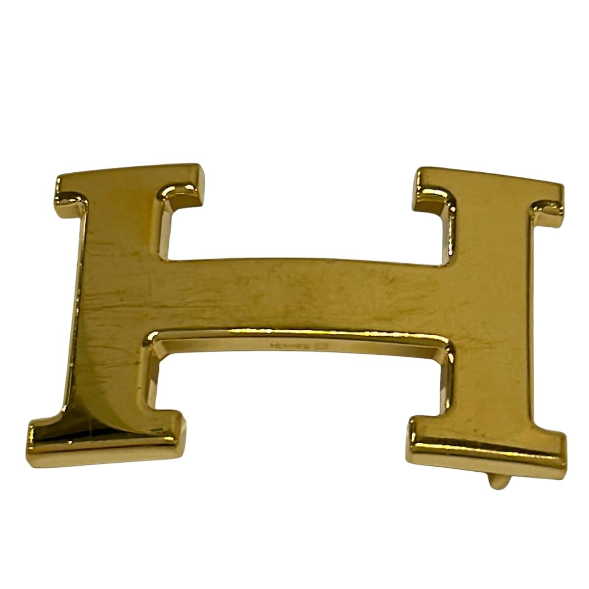 Hermes Gold Buckle Belt