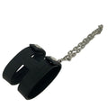 Hermes Black Silver Glove Holder Leather Gloves