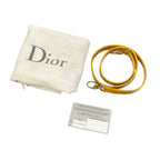 Dior Handbag Lady Bag Dark Yellow Leather — view 8