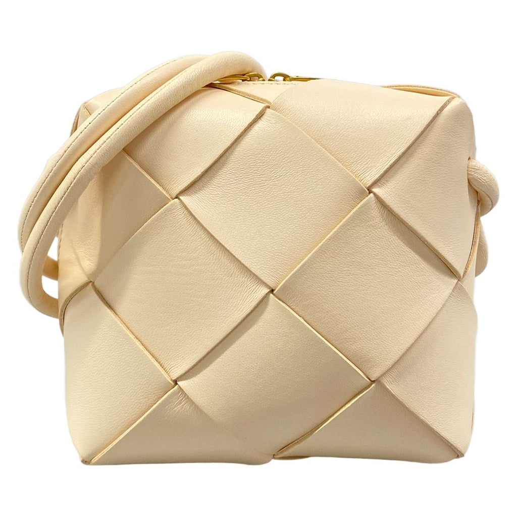 Bottega Veneta Shoulder Bag Mini Cassette Macaron Lambskin