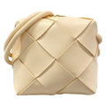 Bottega Veneta Shoulder Bag Mini Cassette Macaron Lambskin