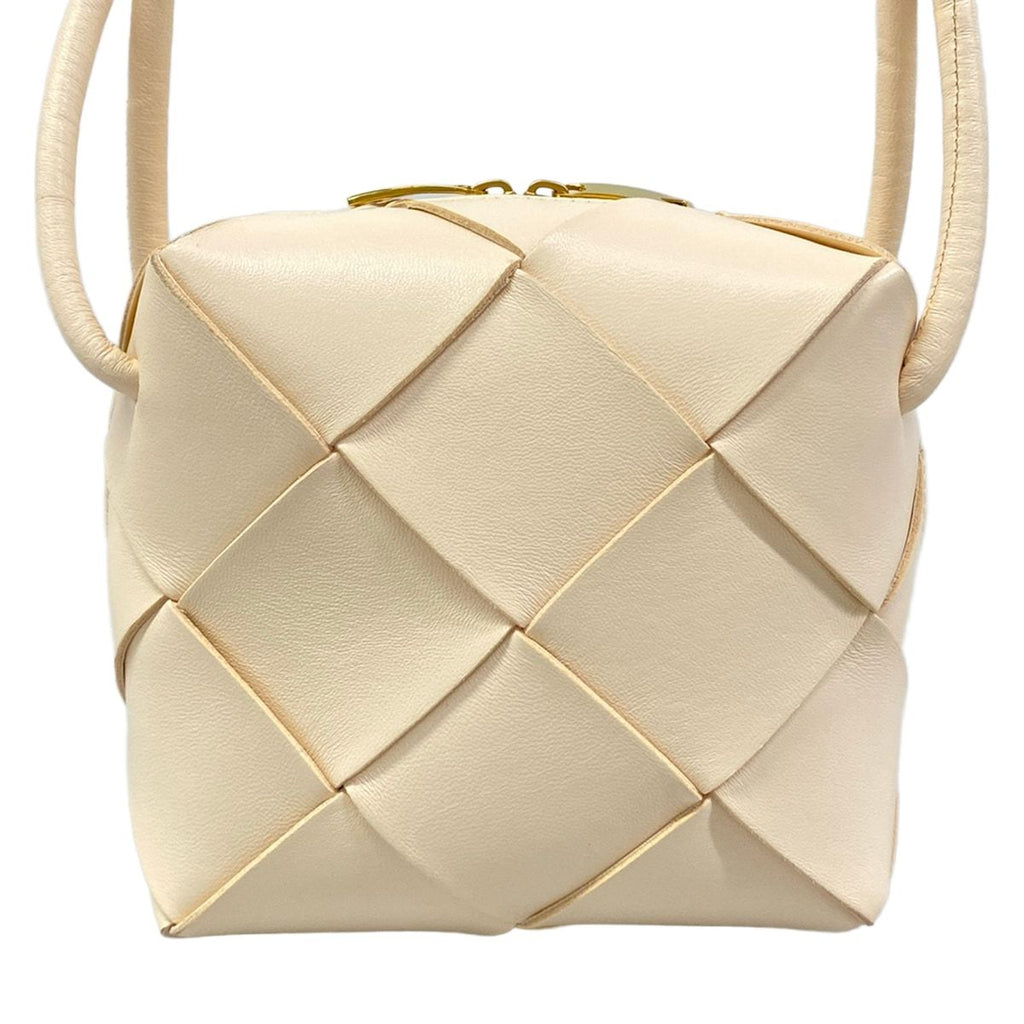 Bottega Veneta Shoulder Bag Mini Cassette Macaron Lambskin — view 3
