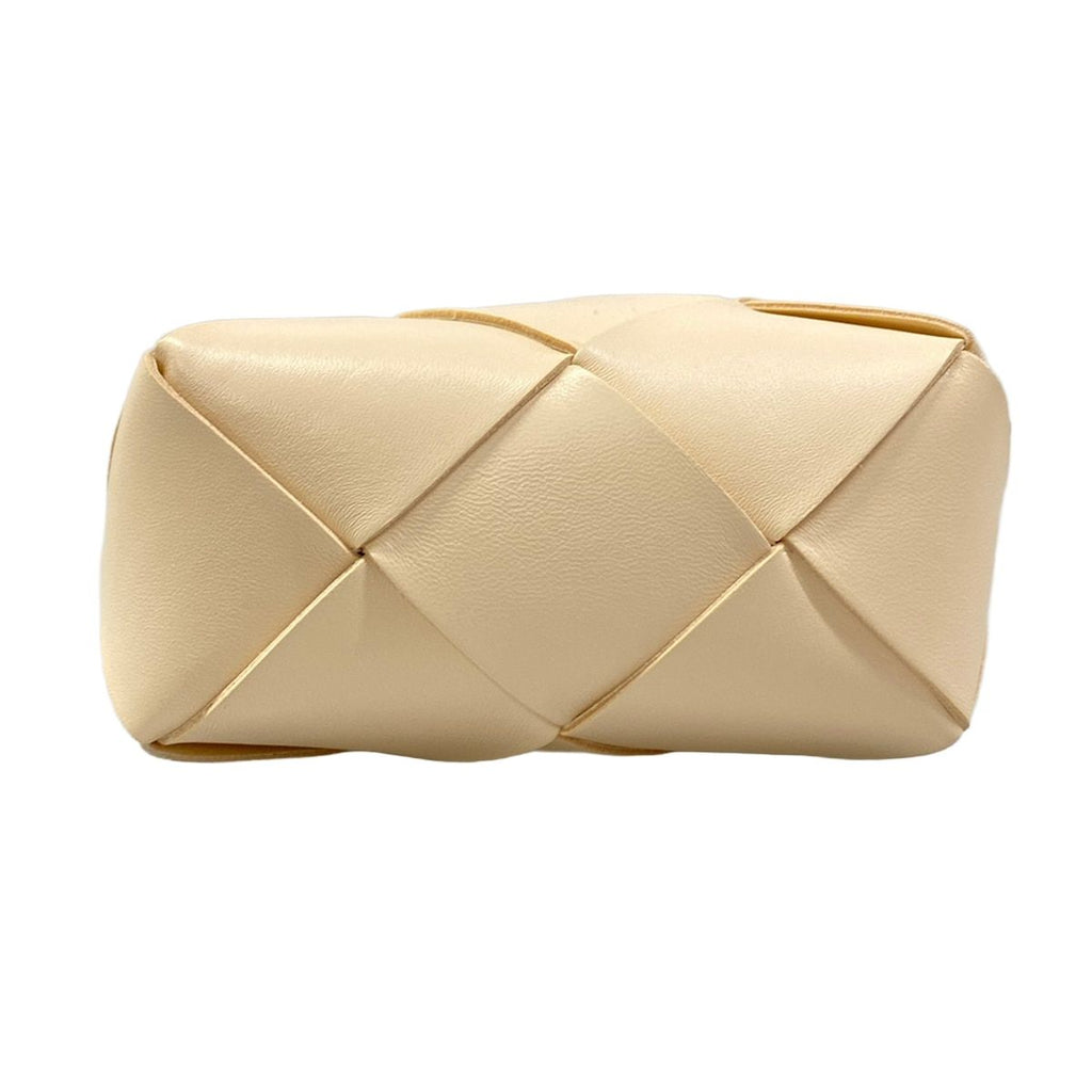 Bottega Veneta Shoulder Bag Mini Cassette Macaron Lambskin — view 5