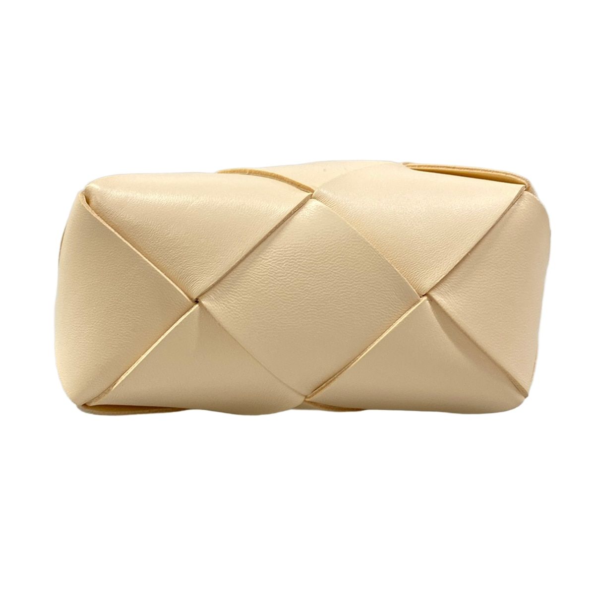 Bottega Veneta Shoulder Bag Mini Cassette Macaron Lambskin — view 5