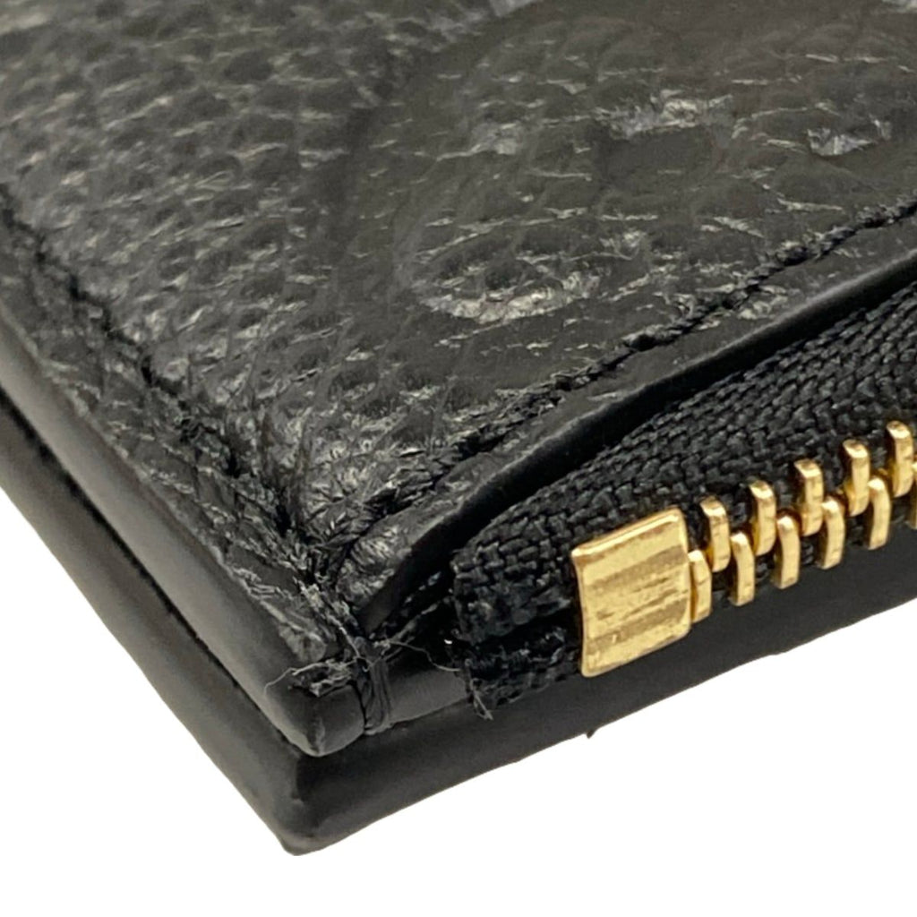 Louis Vuitton Bifold Wallet Monogram Empreinte Portefeuille Lisa Noir Leather — view 7