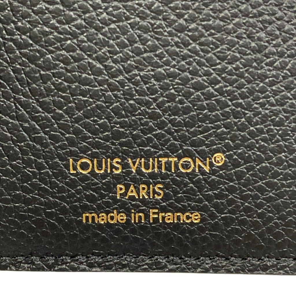 Louis Vuitton Bifold Wallet Monogram Empreinte Portefeuille Lisa Noir Leather — view 5