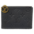 Louis Vuitton Bifold Wallet Monogram Empreinte Portefeuille Lisa Noir Leather