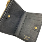 Louis Vuitton Bifold Wallet Monogram Empreinte Portefeuille Lisa Noir Leather — view 3
