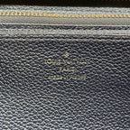Louis Vuitton Wallet Monogram Empreinte Zippy Navy Cles Leather Cowhide — view 5