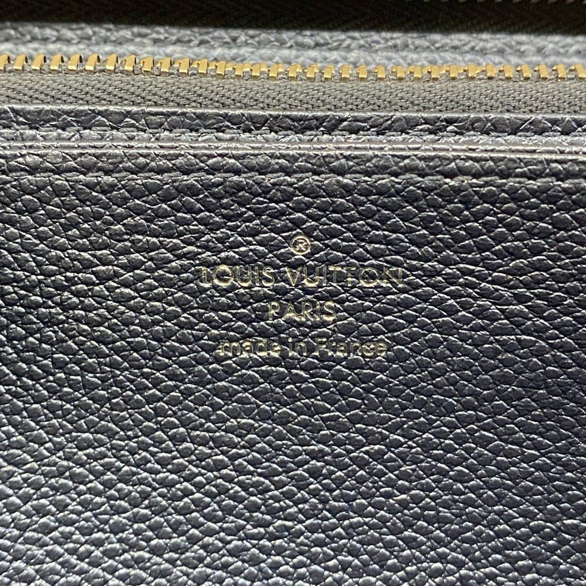 Louis Vuitton Wallet Monogram Empreinte Zippy Navy Cles Leather Cowhide — view 5
