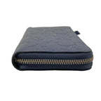 Louis Vuitton Wallet Monogram Empreinte Zippy Navy Cles Leather Cowhide — view 8