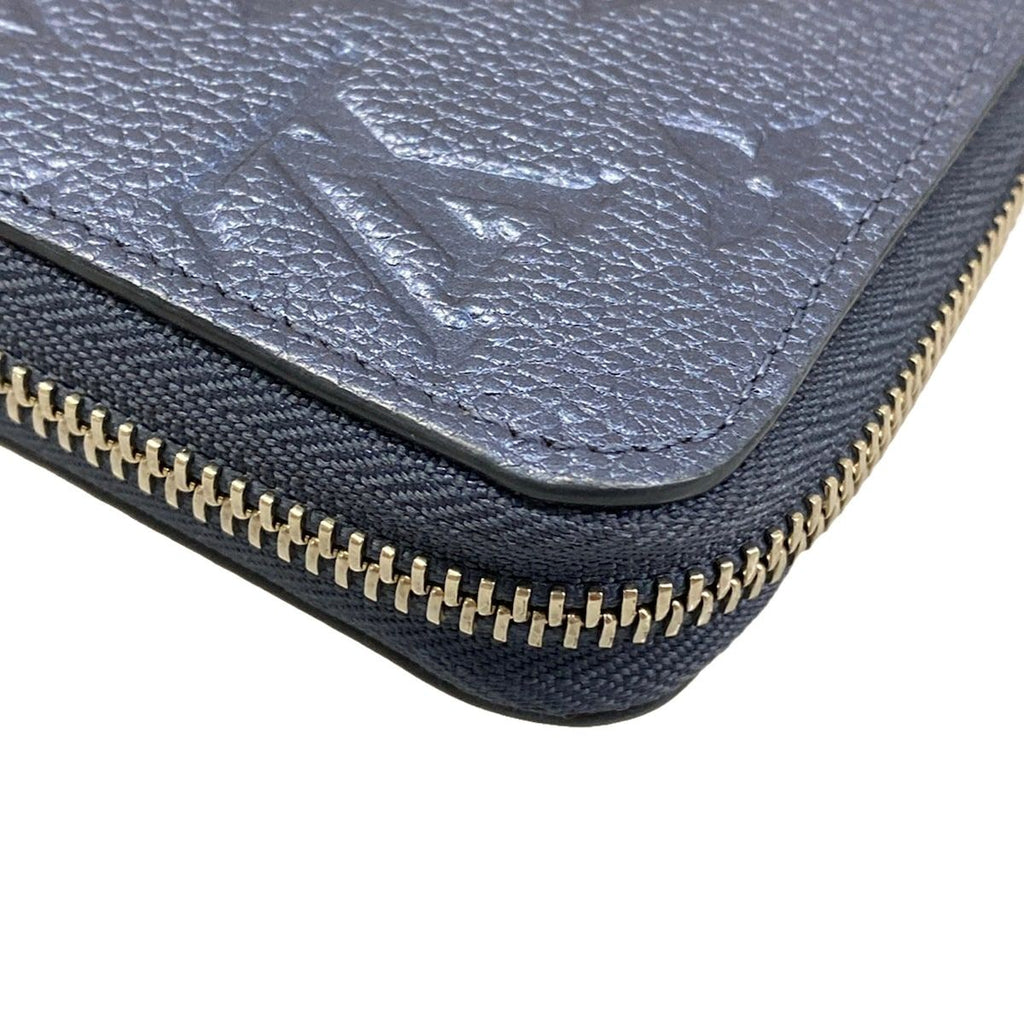 Louis Vuitton Wallet Monogram Empreinte Zippy Navy Cles Leather Cowhide — view 7
