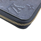 Louis Vuitton Wallet Monogram Empreinte Zippy Navy Cles Leather Cowhide — view 7