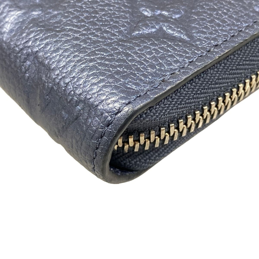 Louis Vuitton Wallet Monogram Empreinte Zippy Navy Cles Leather Cowhide — view 6