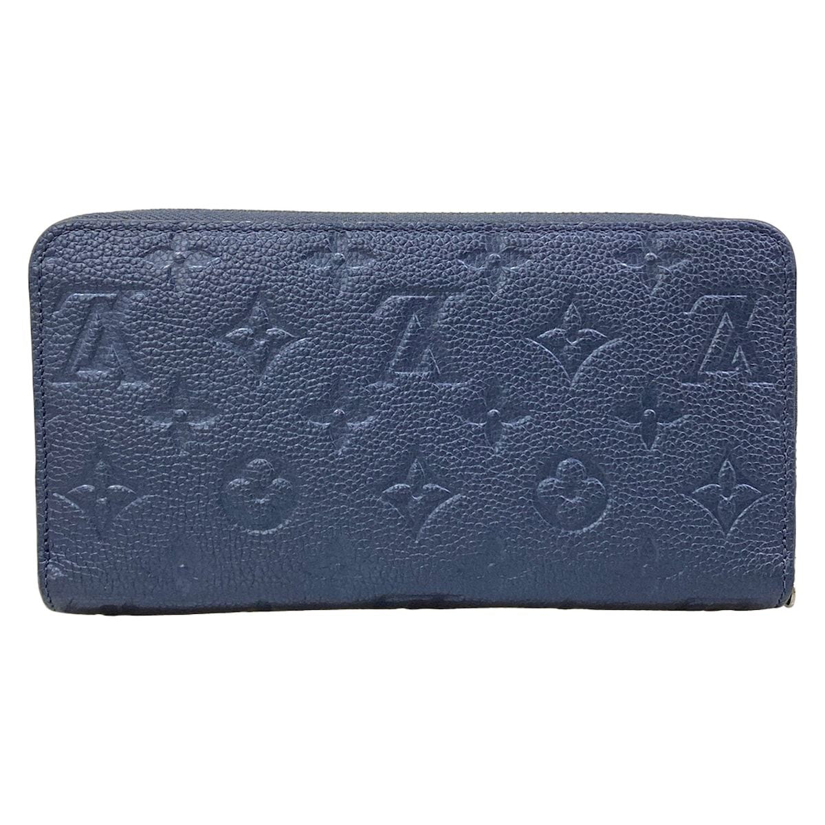 Louis Vuitton Wallet Monogram Empreinte Zippy Navy Cles Leather Cowhide — view 2