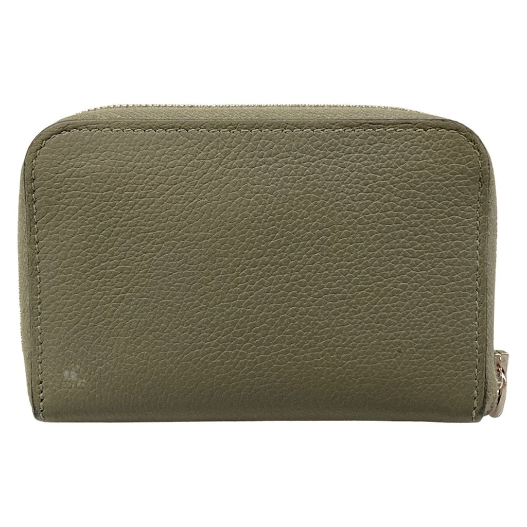 Hermes Coin Case Zip Azap Compact Grimeia Silver Chaine D'ancre Zip Around — view 2