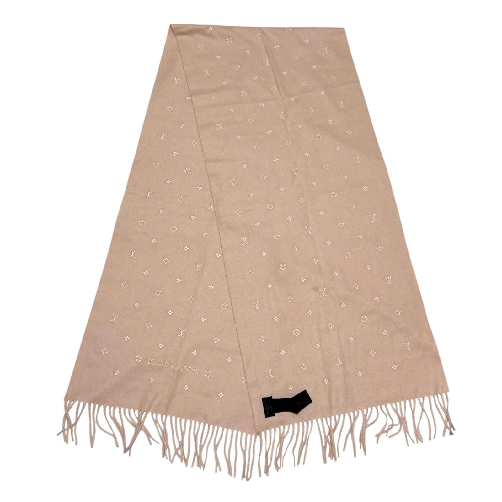 Louis Vuitton Silk Cashmere Echarpe LV Stella Scarf — view 2