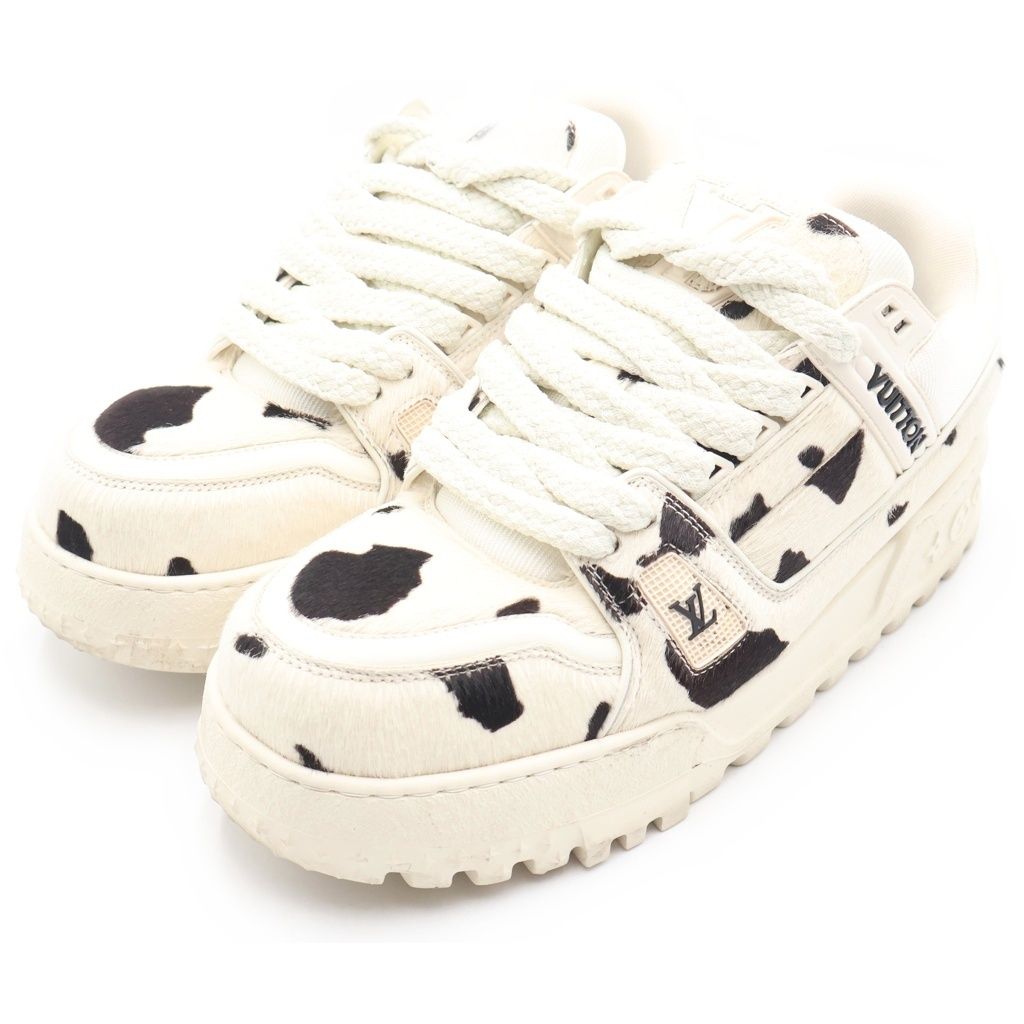 Louis Vuitton LV Trainer Maxi Low Cut Sneakers White — view 2