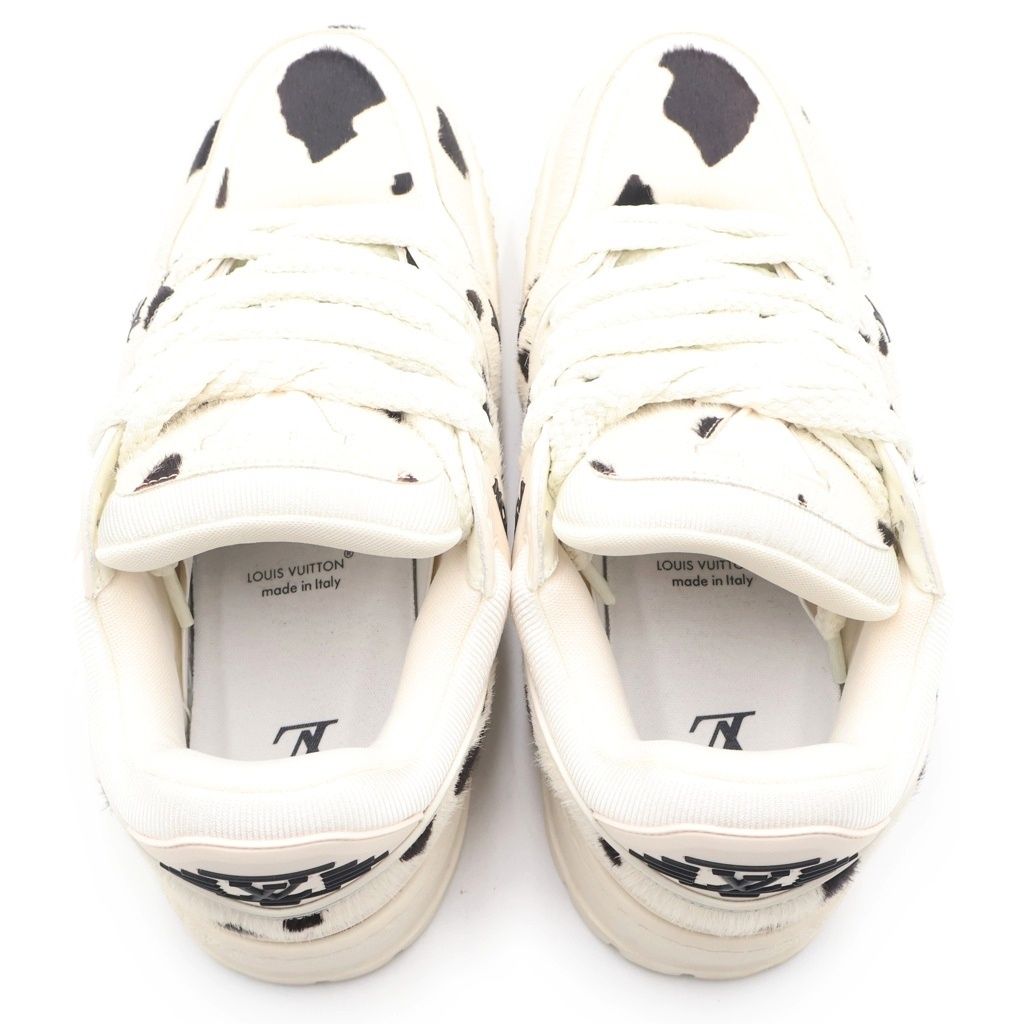 Louis Vuitton LV Trainer Maxi Low Cut Sneakers White — view 4