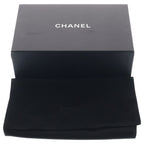 Chanel Pre Collection Chain Shoulder Bag Black Velvet Strass Silver — view 6