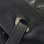 Chanel Paris Biarritz CC Logo Quilted Leather Tote Black — view 6