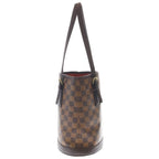 Louis Vuitton Damier Marais Handbag Mini Tote Brown Leather Gold — view 3