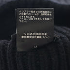 Chanel AW Logo Patch Cashmere Knit Cap Black — view 8