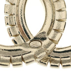 Chanel CC Logo Rhinestone Brooch Gold — view 5