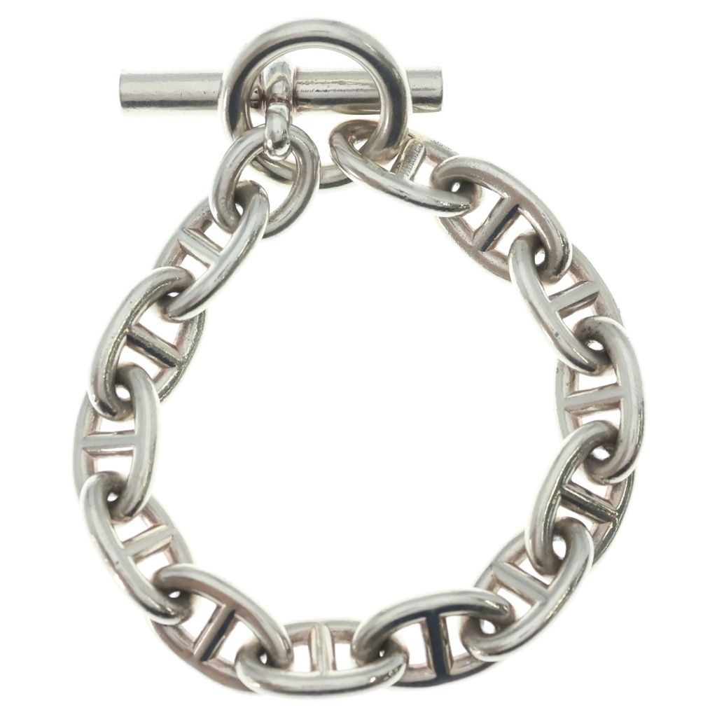 Hermes Chaine D'ancre TGM Bracelet Silver — view 2