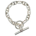 Hermes Chaine D'ancre GM Bracelet Silver