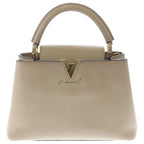Louis Vuitton Capucines BB Parnassea 2-Way Shoulder Bag Galle Beige