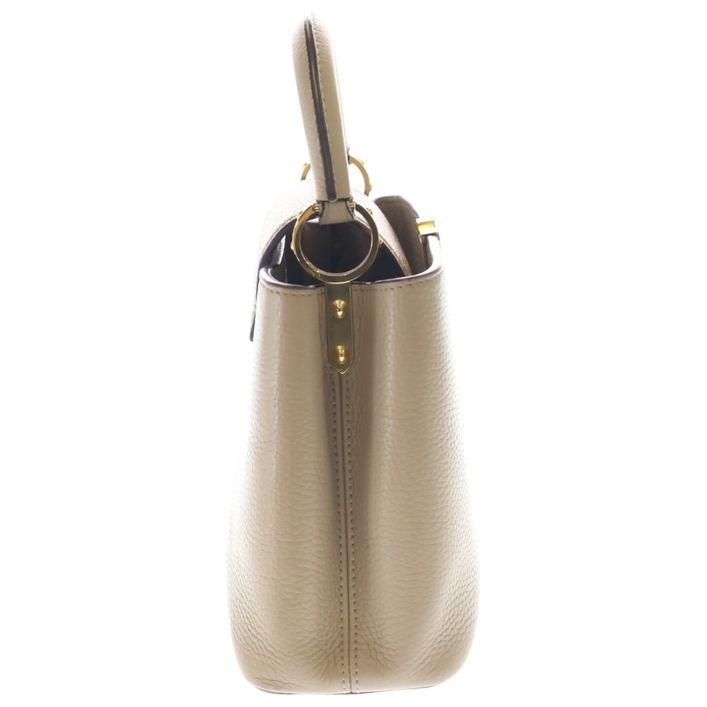 Louis Vuitton Capucines BB Parnassea 2-Way Shoulder Bag Galle Beige — view 3