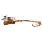 Hermes Tall Charm Bag Brown Leather — view 3