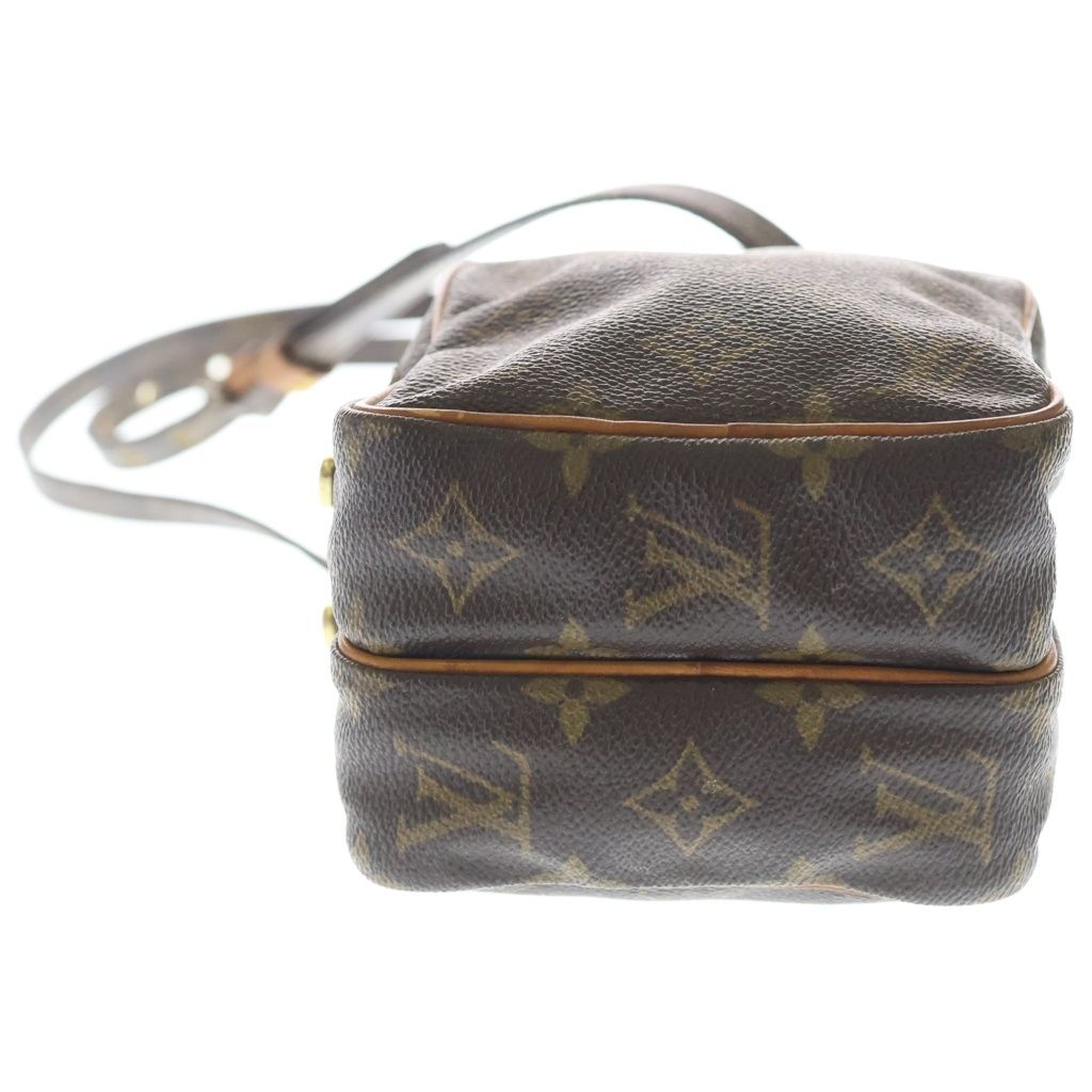 Louis Vuitton Mini Amazon Monogram Leather Shoulder Bag Gold Brown — view 4