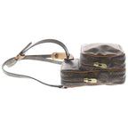 Louis Vuitton Mini Amazon Monogram Leather Shoulder Bag Gold Brown — view 3