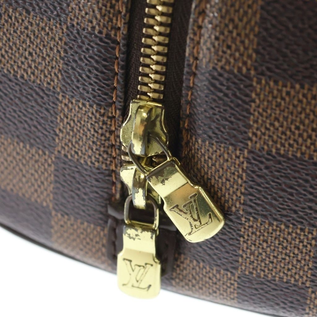 Louis Vuitton Damier Riviera Mini Handbag Brown — view 6