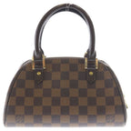 Louis Vuitton Damier Riviera Mini Handbag Brown — view 2