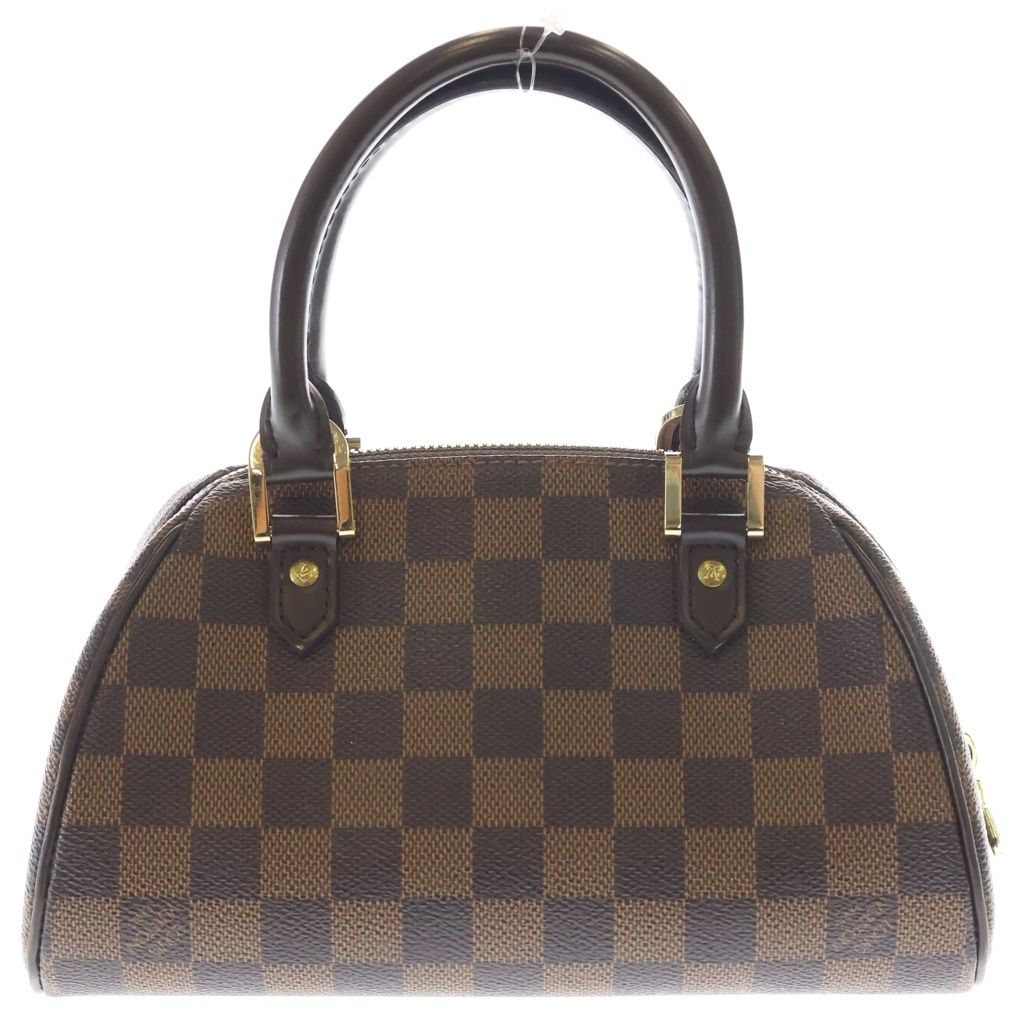 Louis Vuitton Damier Riviera Mini Handbag Brown — view 2