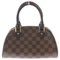 Louis Vuitton Damier Riviera Mini Handbag Brown