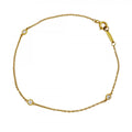 Tiffany & Co Bracelet by the Yard 18k Yellow Gold Diamond