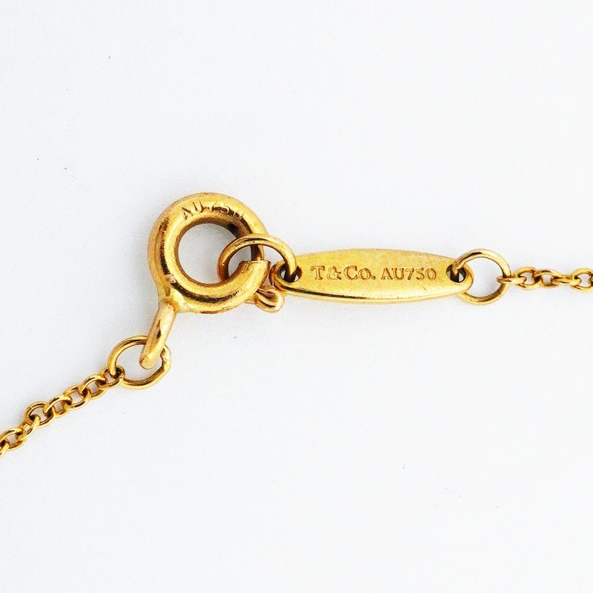 Tiffany & Co Bracelet by the Yard 18k Yellow Gold Diamond — view 4